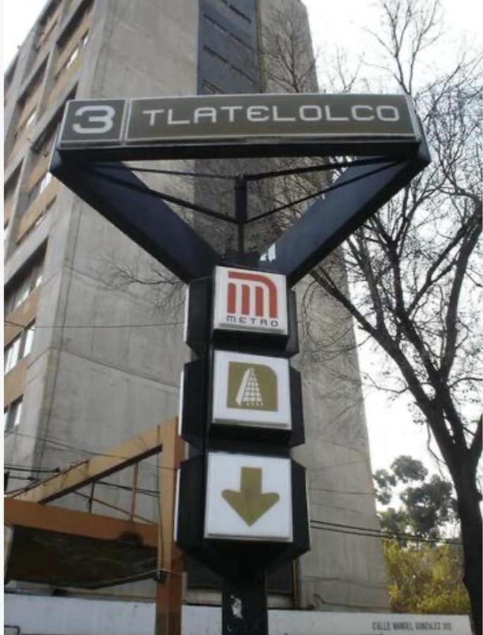 Habitacion Economica Y Pequena Con Bano Privado Cerca Del Centro Historico Mexico City Exterior photo